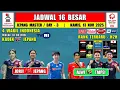 Jadwal 16 Besar Jepang Master 2025 Hari Ini ~ JOJRI vs JEPANG ~ ALWI vs TAIPEI ~ 4 WAKIL INDONESIA