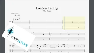 Download London Calling Rockschool Grade 3 Bass MP3