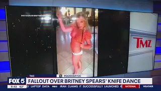 TMZ addresses concerns over Britney Spears knife dance