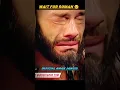 Download Lagu What 😱 !!  Roman Reigns Crying 😢 !! #shorts