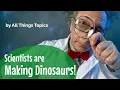 Scientists are Making Dinosaurs Free Printable Worksheet Lesson for ESL Teachers Learners