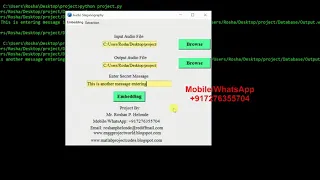Audio Steganography With Source Code