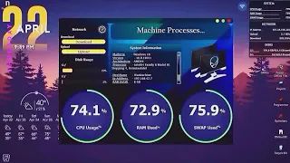 Python GUI System Information Application Pyside2 PyQt5 Development