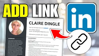 How To Paste LinkedIn URL In Resume