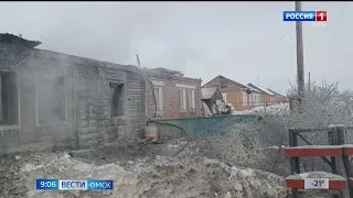 В Большеречье комиссия будут решать как будет оказываться помощь погорельцам из деревни Старокарасук