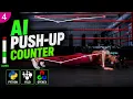 AI Push-Up Counter Using YOLOv8 Pose Estimation Python Fitness Tracker Project
