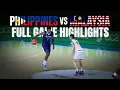 INSANE ATMOSPHERE! Philippines vs Malaysia Full Highlights (Listen to the Crowd! 🔊)