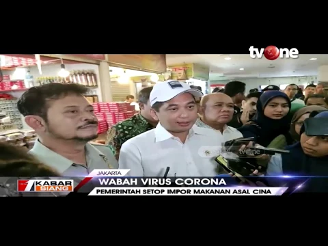 Cegah Virus Corona, Pemerintah Setop Impor Makanan Asal China | tvOne