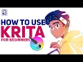 How to use Krita For Beginners What I ve Learned