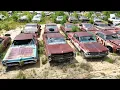 70 s NJ Junkyard TOUR - Parts or Complete Cars Rustys Old Iron