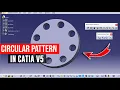Circular pattern in catia v5 how to use circular pattern command in catia catia v5 commands