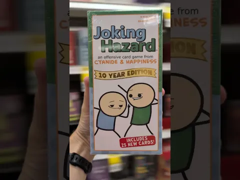 Joking Hazard 10 Year Edition with 25 new cards is NOW AVAILABLE in your local Target or Target.com!