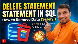 9 DELETE STATEMENT IN SQL SQL TUTORIAL FOR BEGINNERS How To Delete Data Records Database
