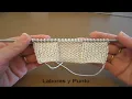 How to distinguish between knit and purl stitches on your needle.