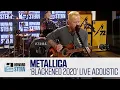 Metallica “Blackened 2020” Acoustic Live on the Howard Stern Show