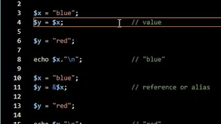 PHP Lesson 1 Value vs Reference