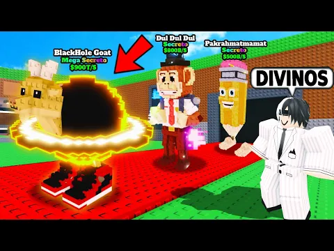 Video Thumbnail: Robé NUEVOS BRAINROTS DIVINOS del SUPER EVENTO de GALAXIAS en Steal a brainrot (roba un brainrot)