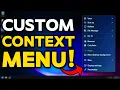 STOP Using the Default CONTEXT MENU in WINDOWS Try THIS Instead