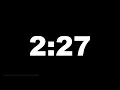 2 minutes 27 seconds 147 secs clock timer countdown Alarm Focus
