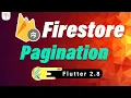 Flutter Tutorial - Cloud Firestore Pagination Infinite Scrolling 2022 FlutterFire UI