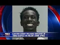 Clayton County released mugshot of 3rd suspect in violent crime spree