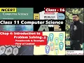 4 3 Introduction to Problem Solving Class 11 NCERT Computer Science Pseudocode Control flow