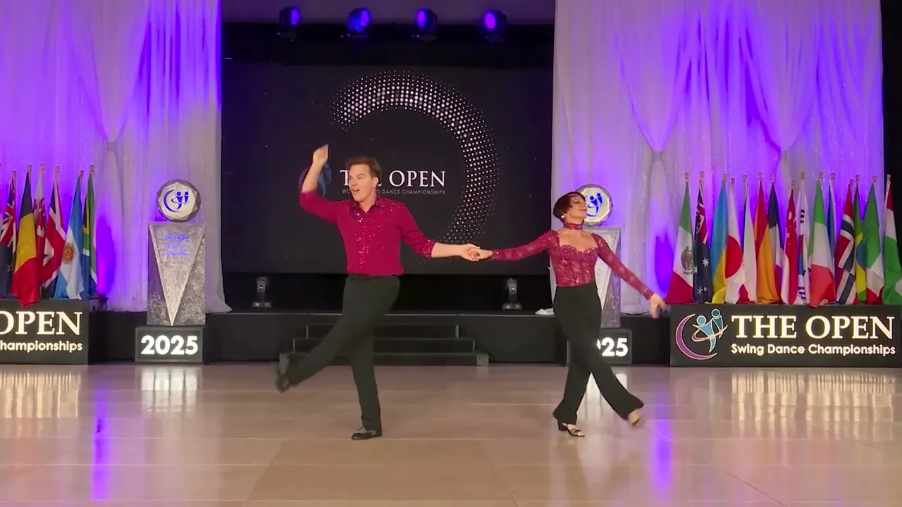 Tom Cochran and Beverly Durand - 5th Place Sophisticated - The Open 2025