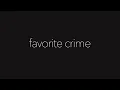 Olivia Rodrigo - favorite crime (Piano Karaoke)