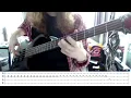 Supergrass - Caught By The Fuzz Bass Cover (+tab!)