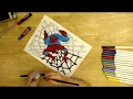 Spider-Man Coloring Page by 6 year old MikeRafone