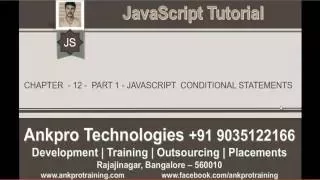 JavaScript for beginners - Chapter 12
