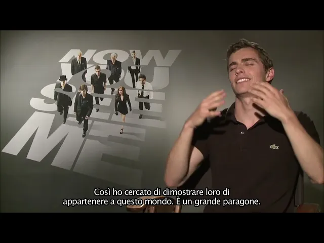 Now You See Me - I maghi del crimine | Featurette | Intervista a Dave Franco