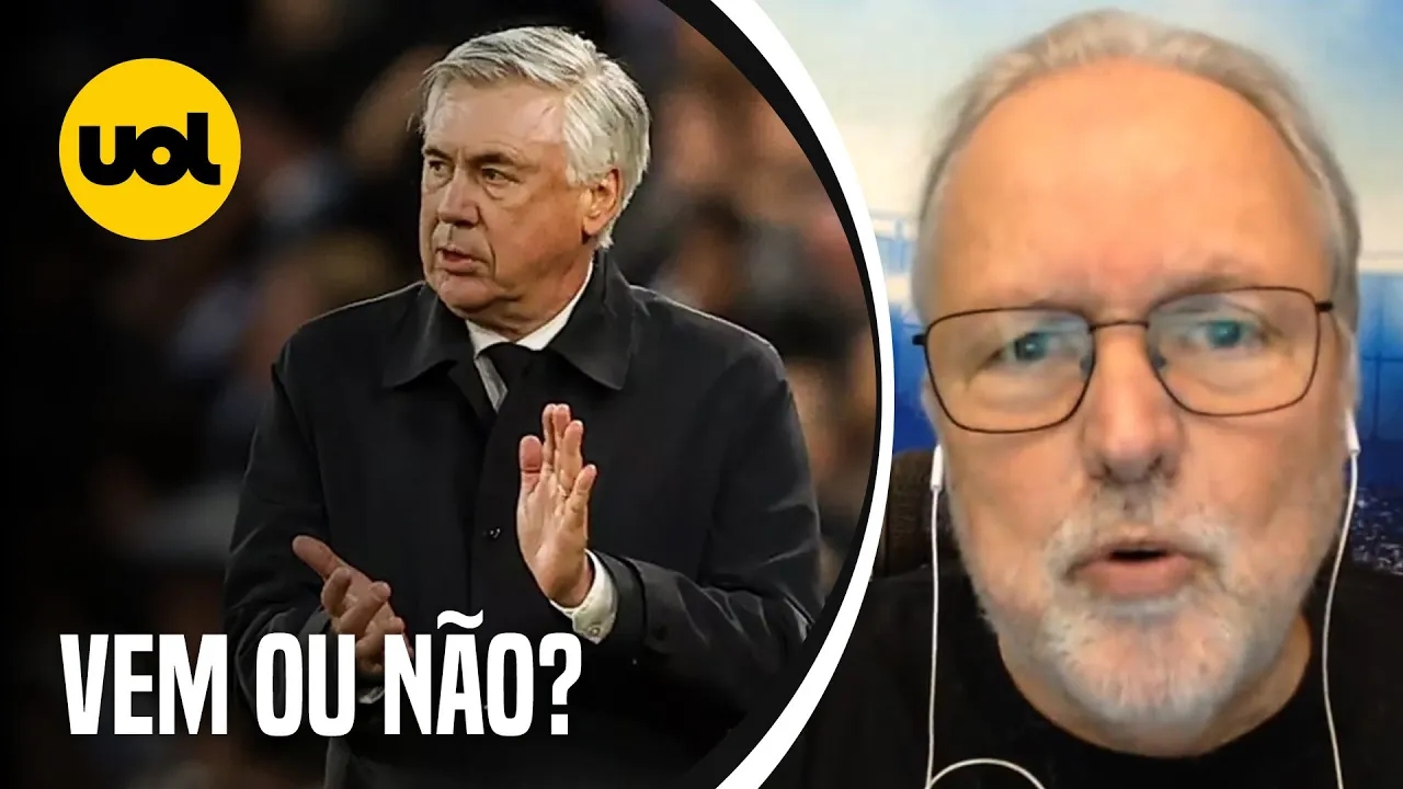'SÓ VOU ACREDITAR QUANDO ANCELOTTI DESEMBARCAR NO BRASIL', DIZ RENATO MAURÍCIO PRADO