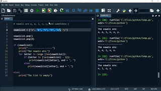 Python 30 Difference between the list datatype methods pop and remove
