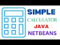 easy netbeans calculator tutorial for java beginners in hindi