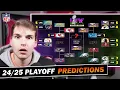 2024-25 NFL Playoff Predictions