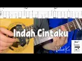 Download Lagu Indah Cintaku (Nicky Tirta ft. Vanessa Angel) - Fingerstyle Guitar Tutorial + Tabs + Chords