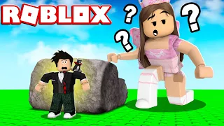 LOKIS PEQUENO ESCONDEU DO GIGANTE | Roblox - Shrink Hide Seek