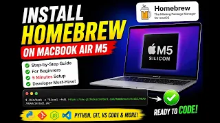 How to Install Homebrew on Mac How to Install brew on macOS M5 chip