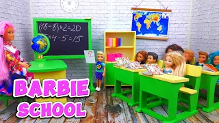 School started ! First day in the Barbie School