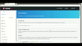 Getting started with Angular 5 and Primeng