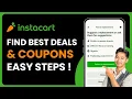 How to Find the Best Deals and Coupons in Instacart