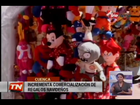 Incrementa comercialización de regalos navideños