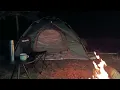 Camping Alone In The Dark Night Forest Sounds Natural Wilderness Ambience