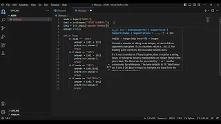 ASMR Programming a calculator in Python