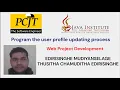 Program the user profile updating process