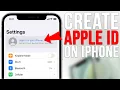 How to create a new Apple ID on iPhone 2023