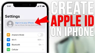 How to create a new Apple ID on iPhone 2023