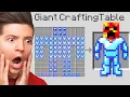 Minecraft But, Crafts Are GIANT...