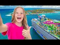 Download Lagu Nastya and Evelyn having fun on the Royal Caribbean cruise